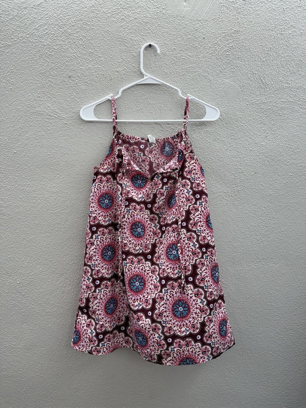 Unbranded Womens Dress Size Small Pink Patterened Sleevless